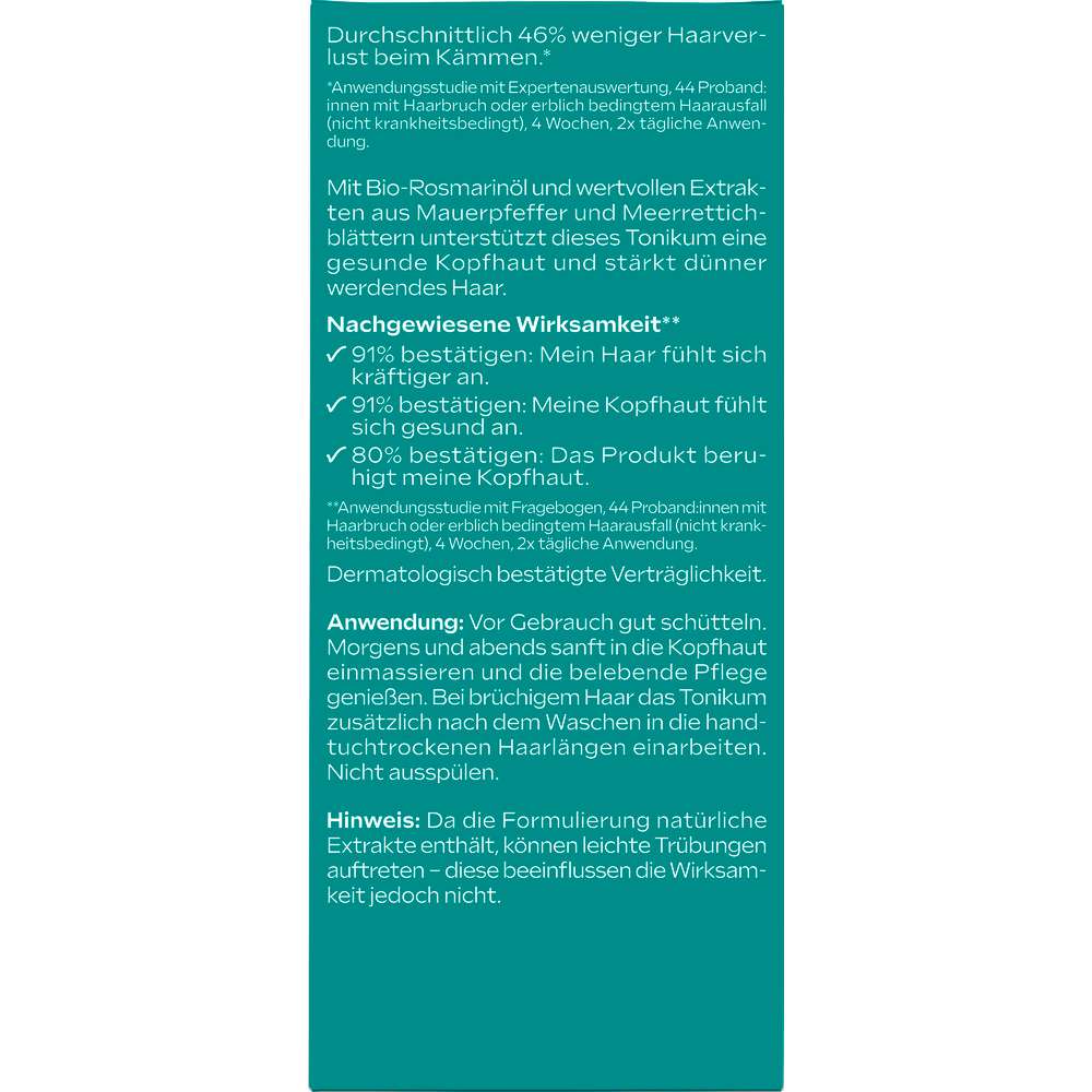 Produktabbildung Weleda Haar Tonikum Belebend, Rosmarin
