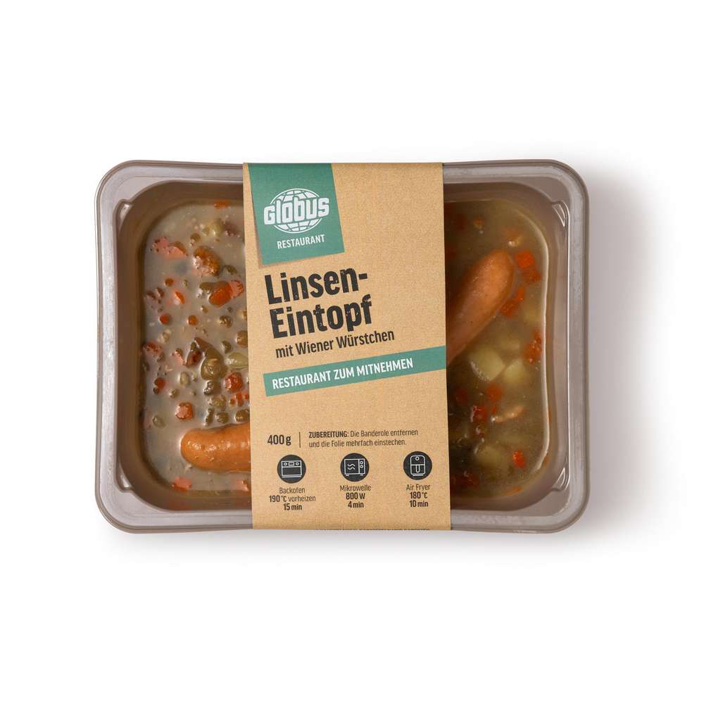 Produktabbildung GLOBUS Linsensuppe mit Wiener