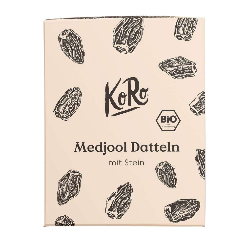 Produktabbildung KoRo Bio Medjool Datteln mit Stein 