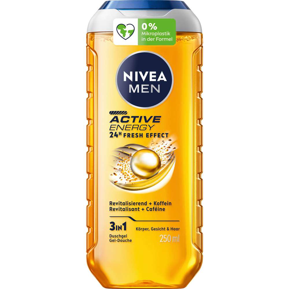 Produktabbildung Nivea Duschgel, Men Active Energy 3in1