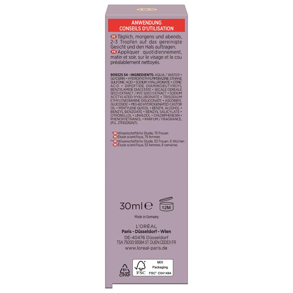 Produktabbildung L'Oreal Paris Revitalift Filler Anti-Falten Serum