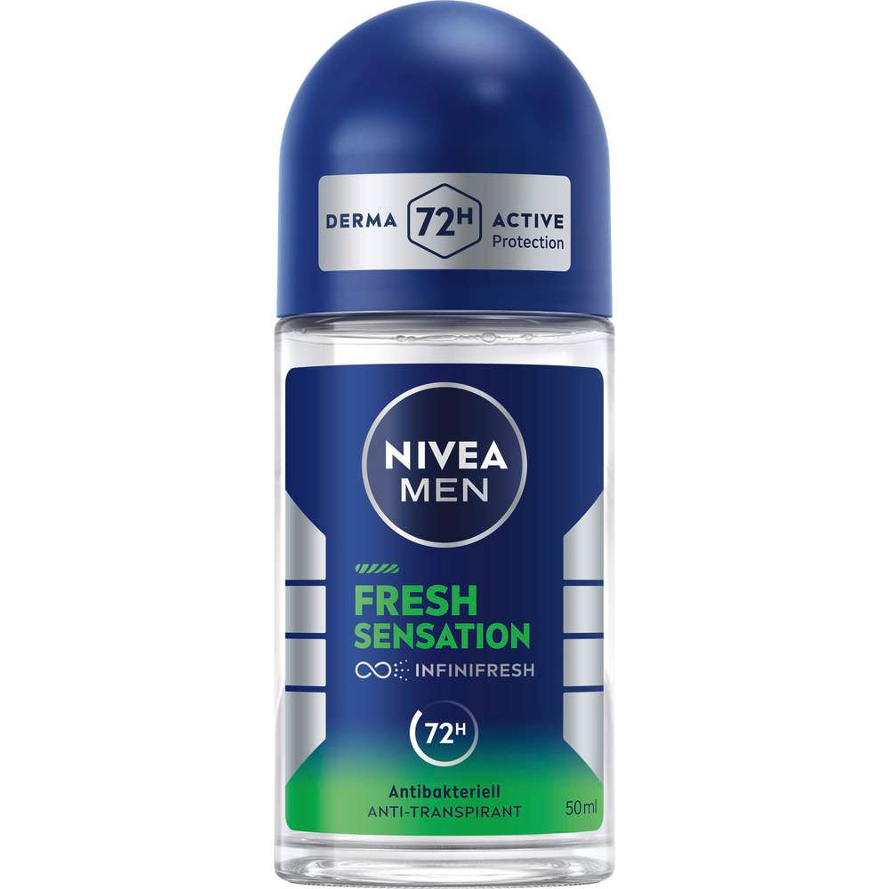 Produktabbildung Nivea Deodorant Men, Roll-on Fresh Sensation