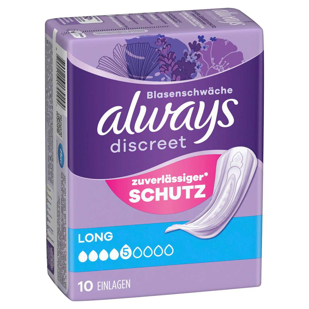 Produktabbildung Always Discreet Slipeinlagen Long