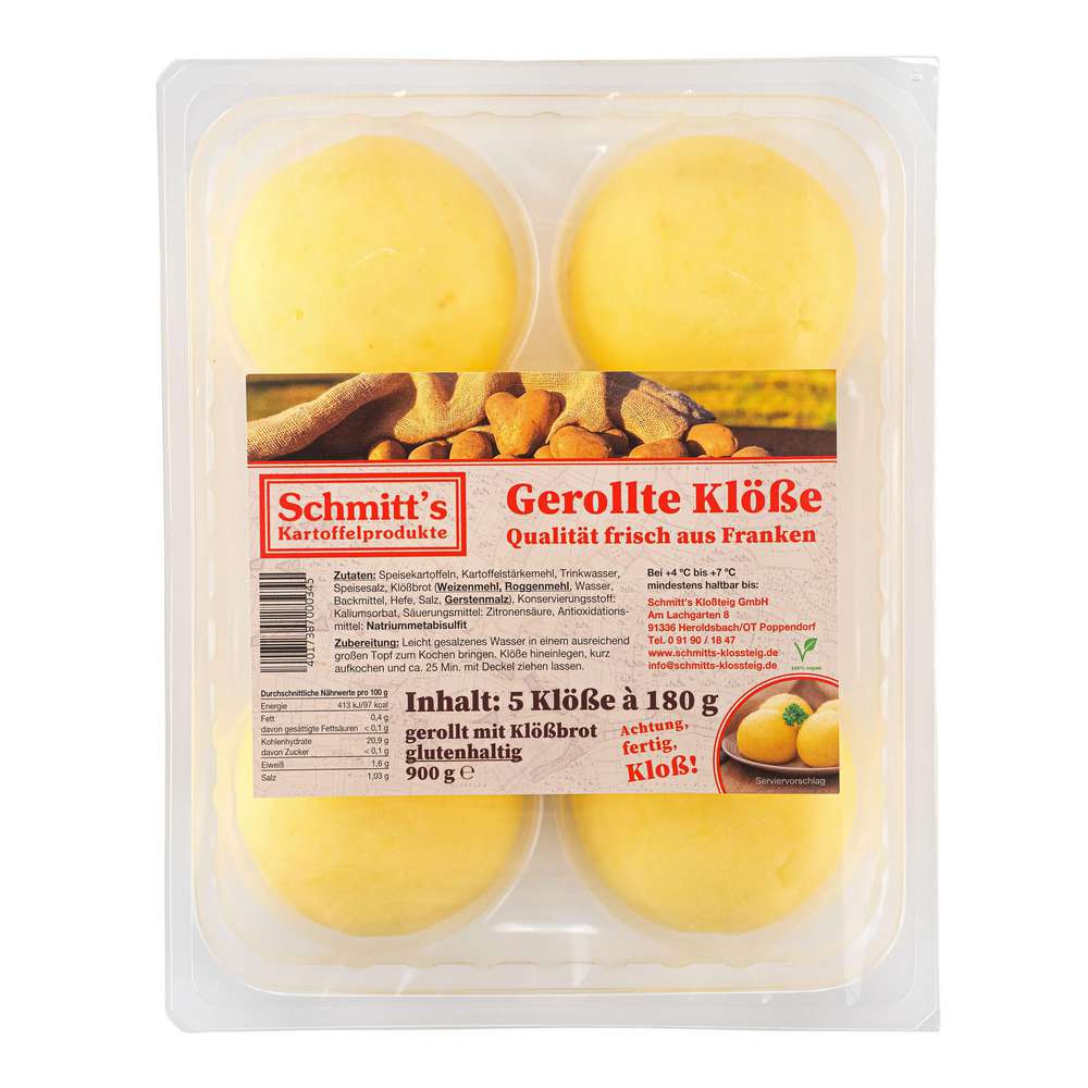Produktabbildung Schmitt's Gerollte Klöße