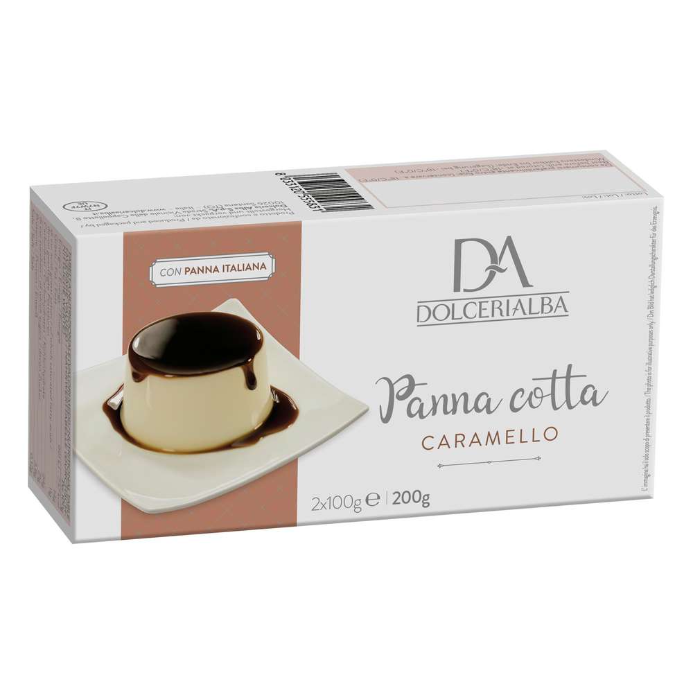 Produktabbildung Dolceria Panna Cotta Caramello, tiefgekühlt
