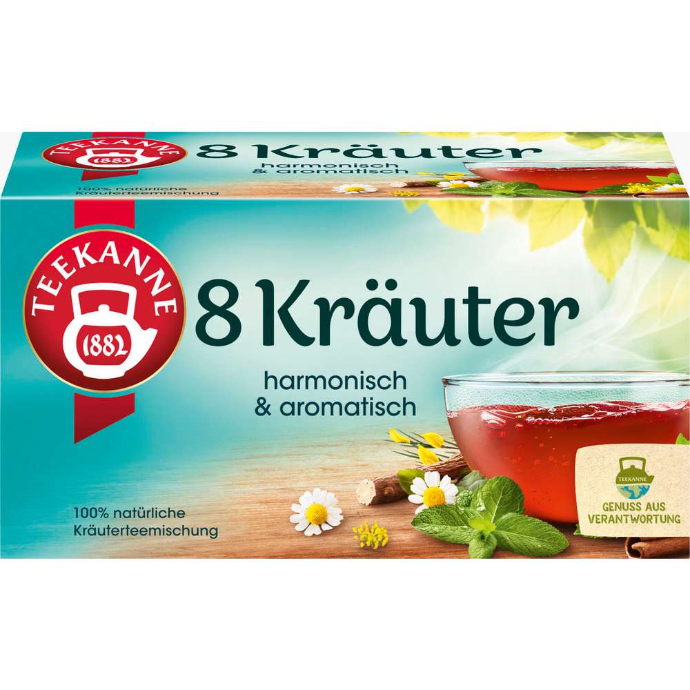 Produktabbildung Teekanne Kräutertee Wohltuende 8 Kräuter
