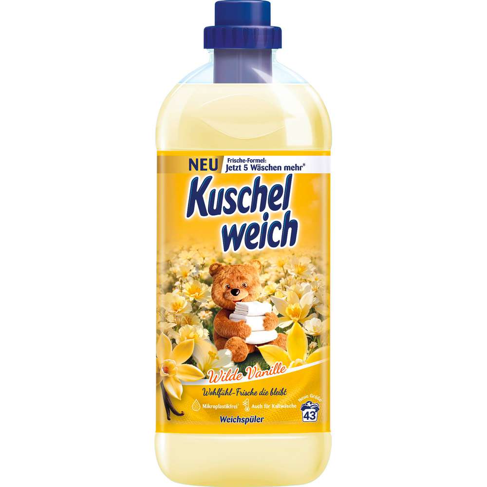 Produktabbildung Kuschelweich Weichspüler, Wilde Vanille