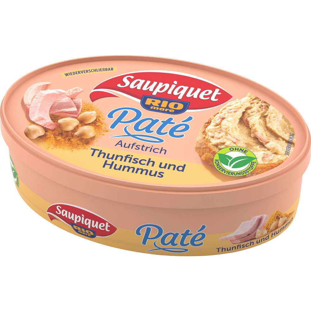 Produktabbildung Saupiquet Aufstrich Thunfisch & Humus
