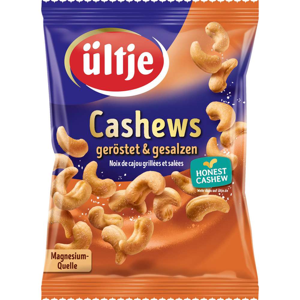 Produktabbildung Ültje Cashew-Kerne, gesalzen