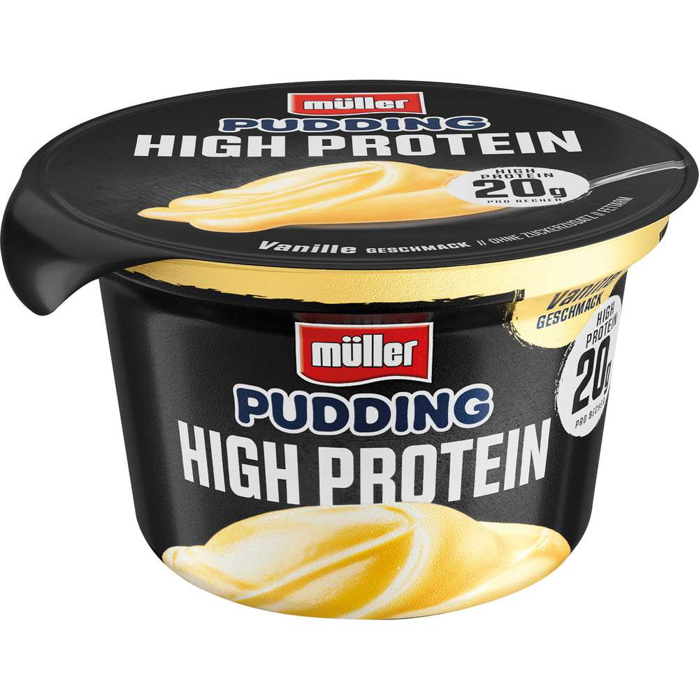 Produktabbildung Müller High Protein Pudding, Vanille