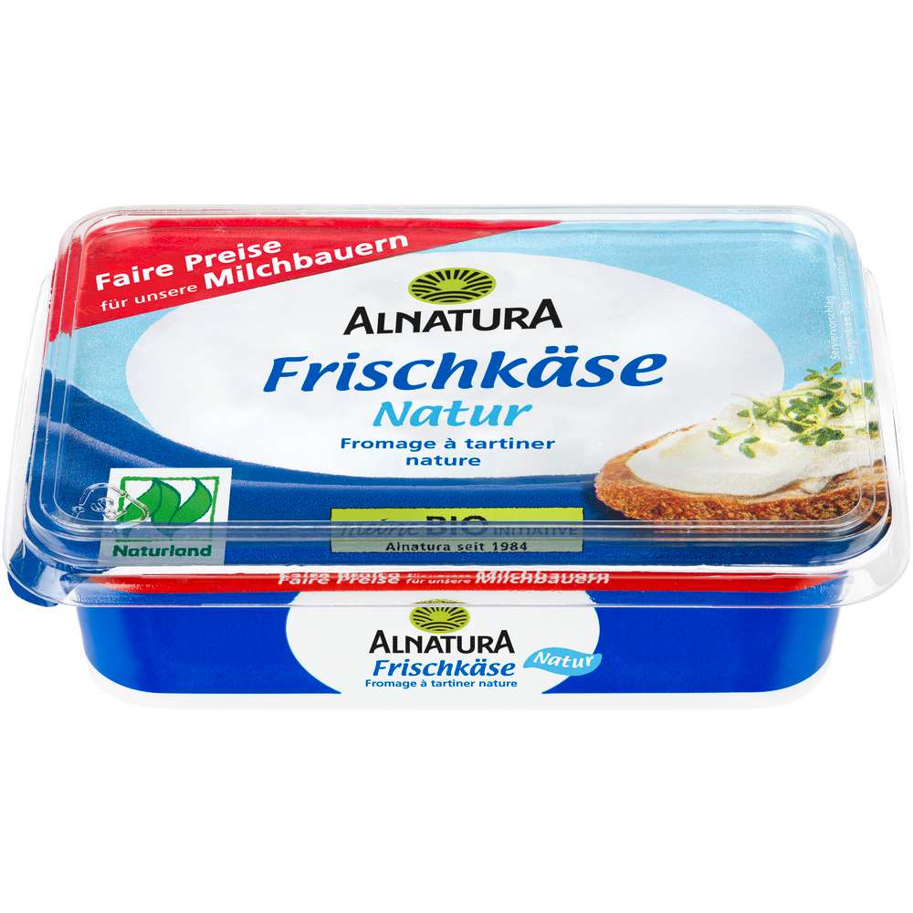 Produktabbildung Alnatura Bio-Frischkäse der Sahnige, Natur