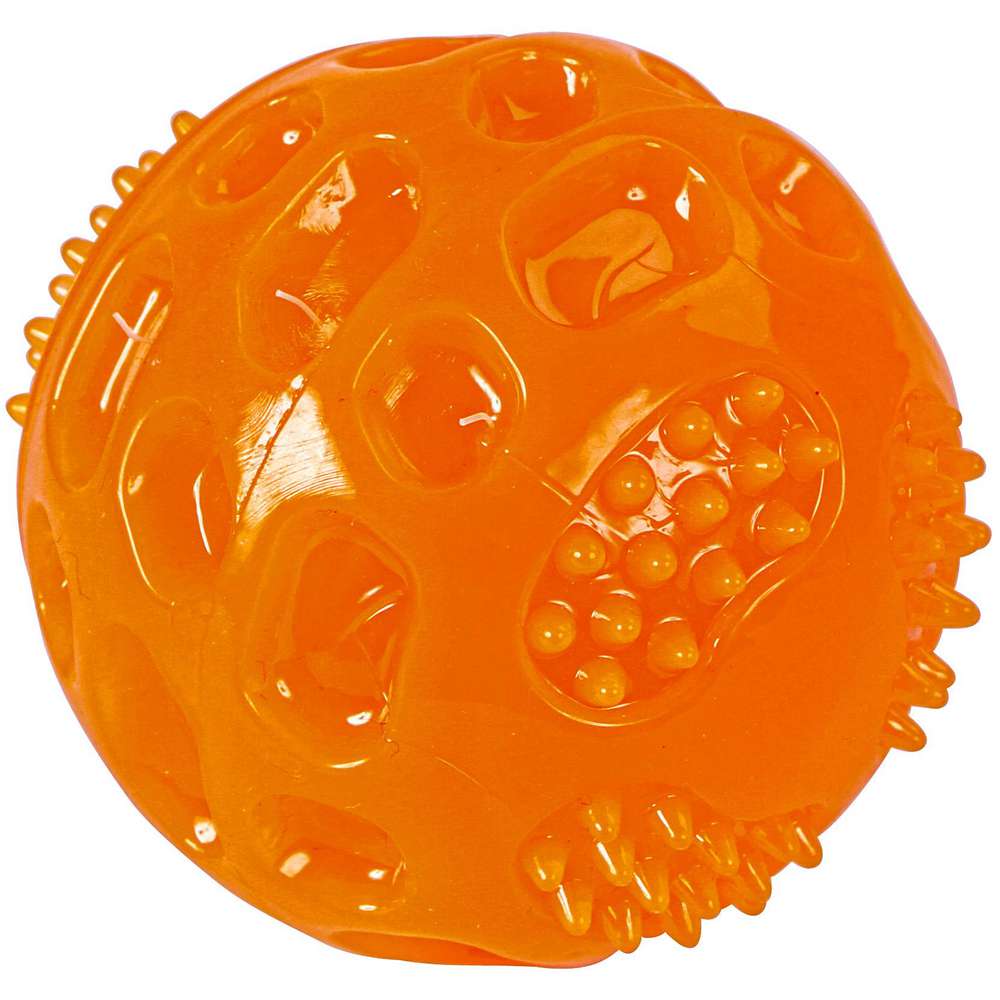 Produktabbildung Kerbl Hunde-Spielzeug Ball ToyFastic, Squeaky orange