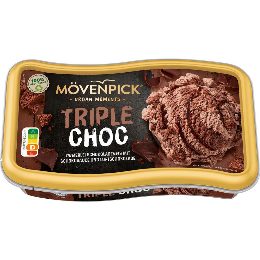 Produktabbildung Mövenpick Eis, Triple Choc