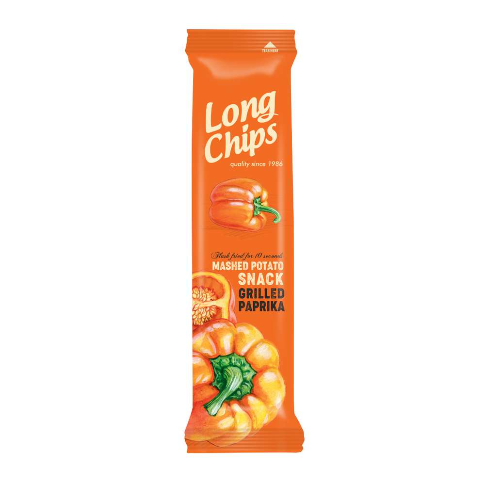 Produktabbildung Dovgan Long Chips, Grilled Paprika
