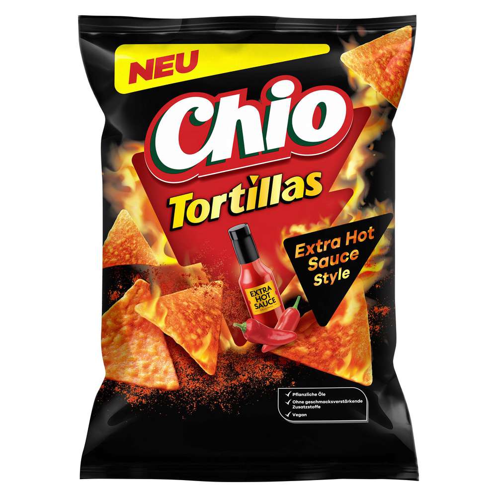 Produktabbildung Chio Tortillas Extra Hot Sauce Style