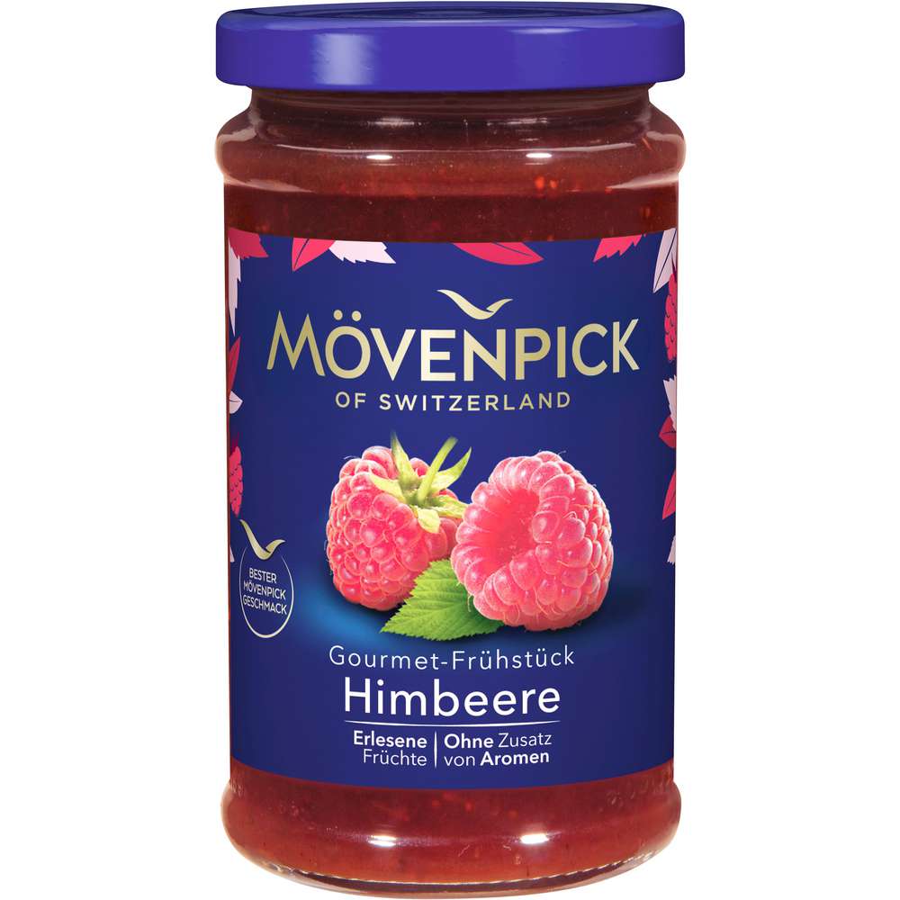 Produktabbildung Mövenpick Konfitüre Gourmet Frühstück, Himbeere