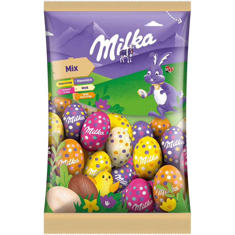 Produktabbildung Milka Mini Schoko-Ostereier, Mix