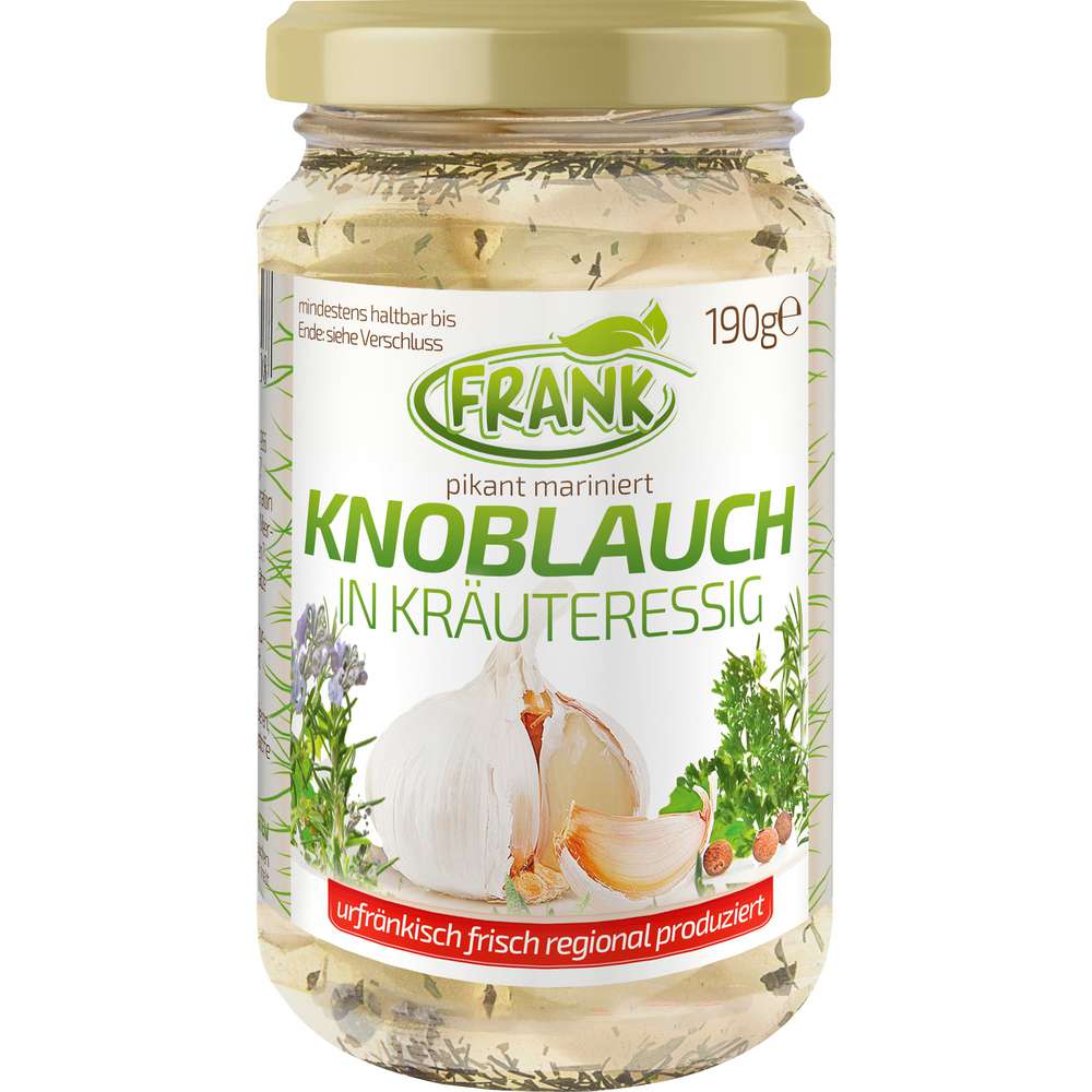 Produktabbildung Frank Knoblauch, in Kräuteressig