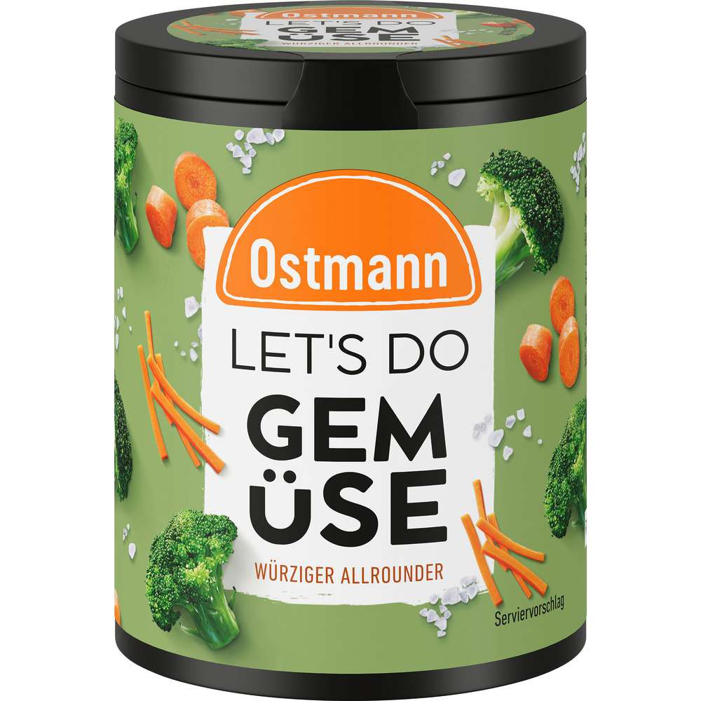 Produktabbildung Ostmann Würziger Allrounder Gemüse, Let's Do
