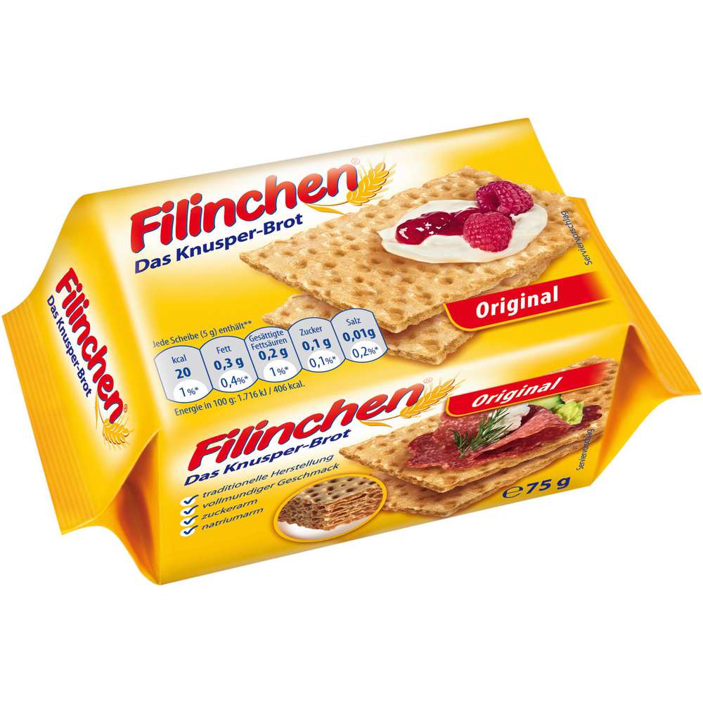 Produktabbildung Filinchen Knäckebrot Original