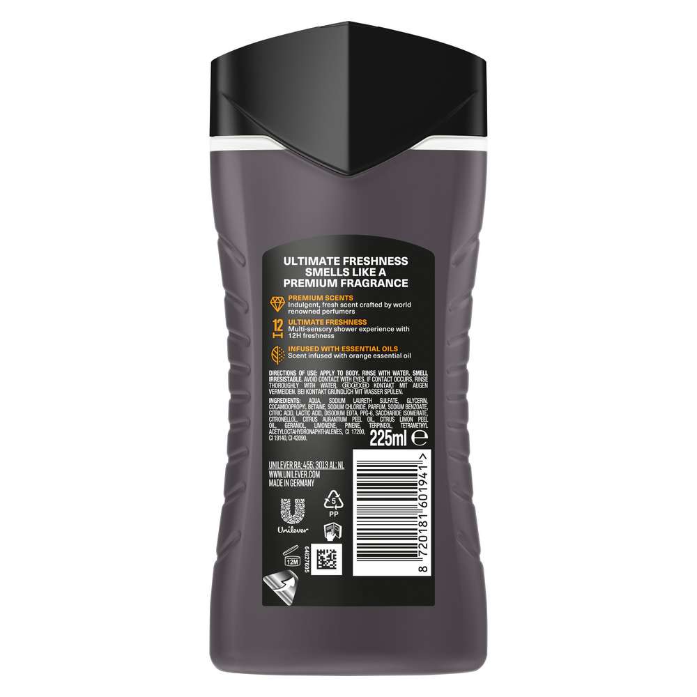 Produktabbildung Axe Duschgel Fine Fragrance, Black Vanilla