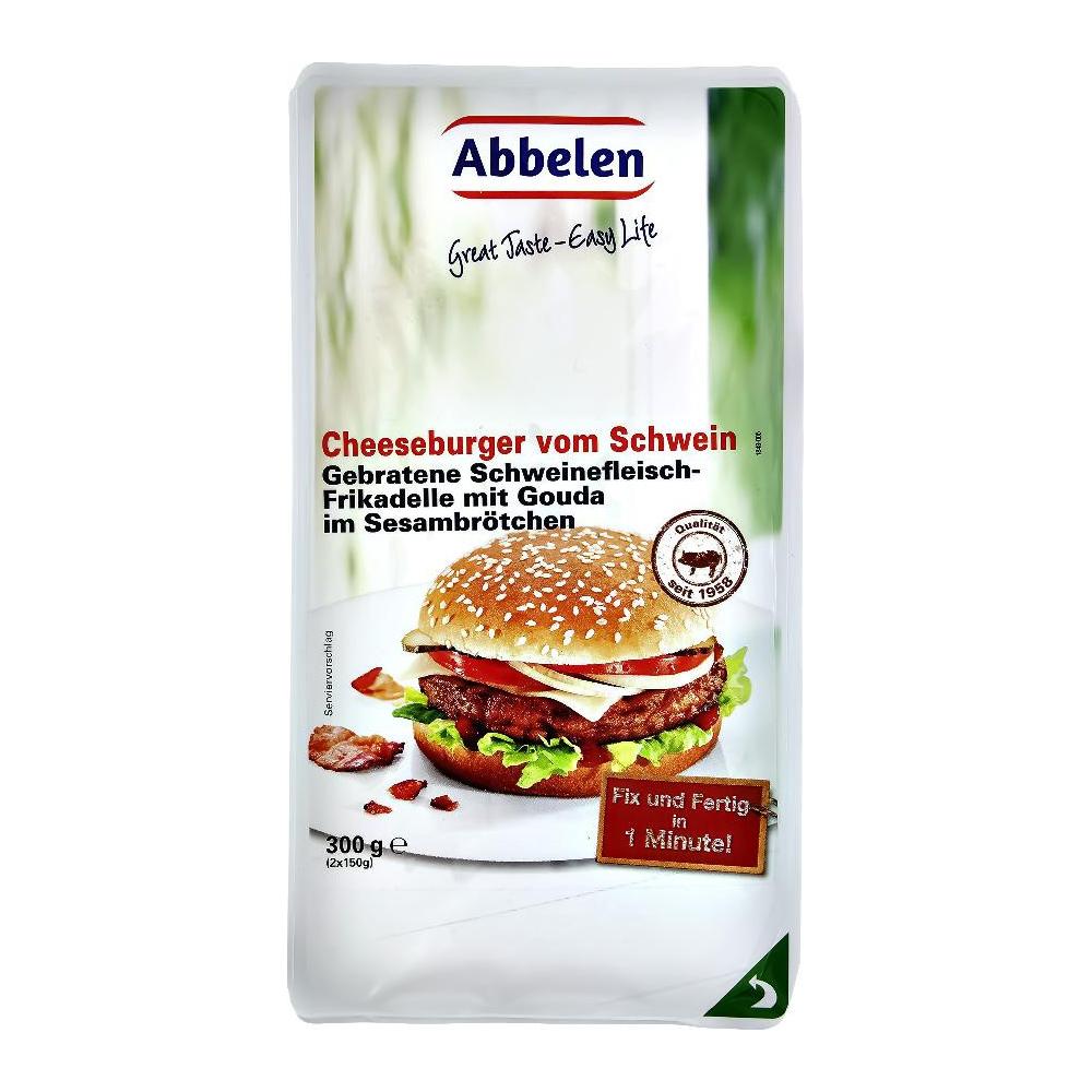 Produktabbildung keine Marke Abbelen Cheeseburger, 300 g