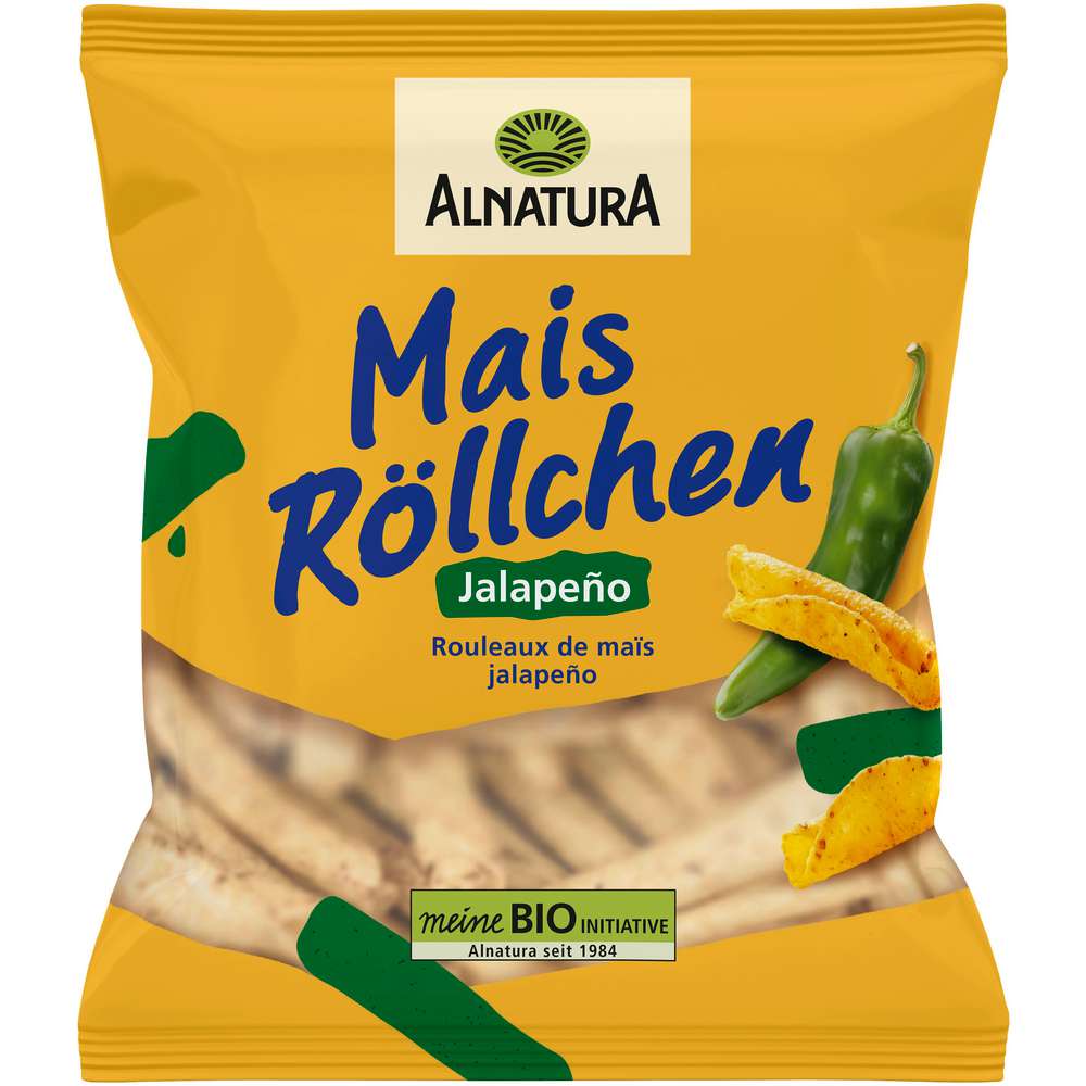 Produktabbildung Alnatura Bio Mais Röllchen Jalapeño