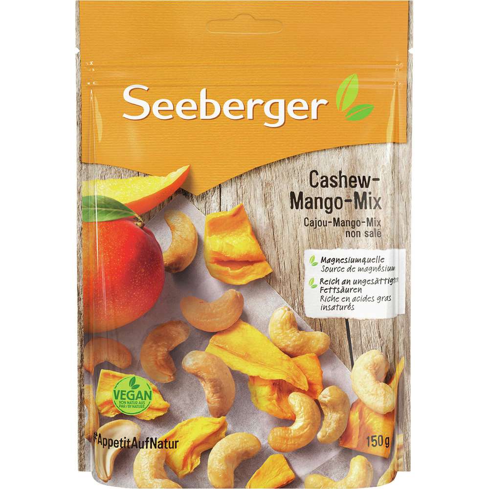 Produktabbildung Seeberger Cashew-Mango Mix