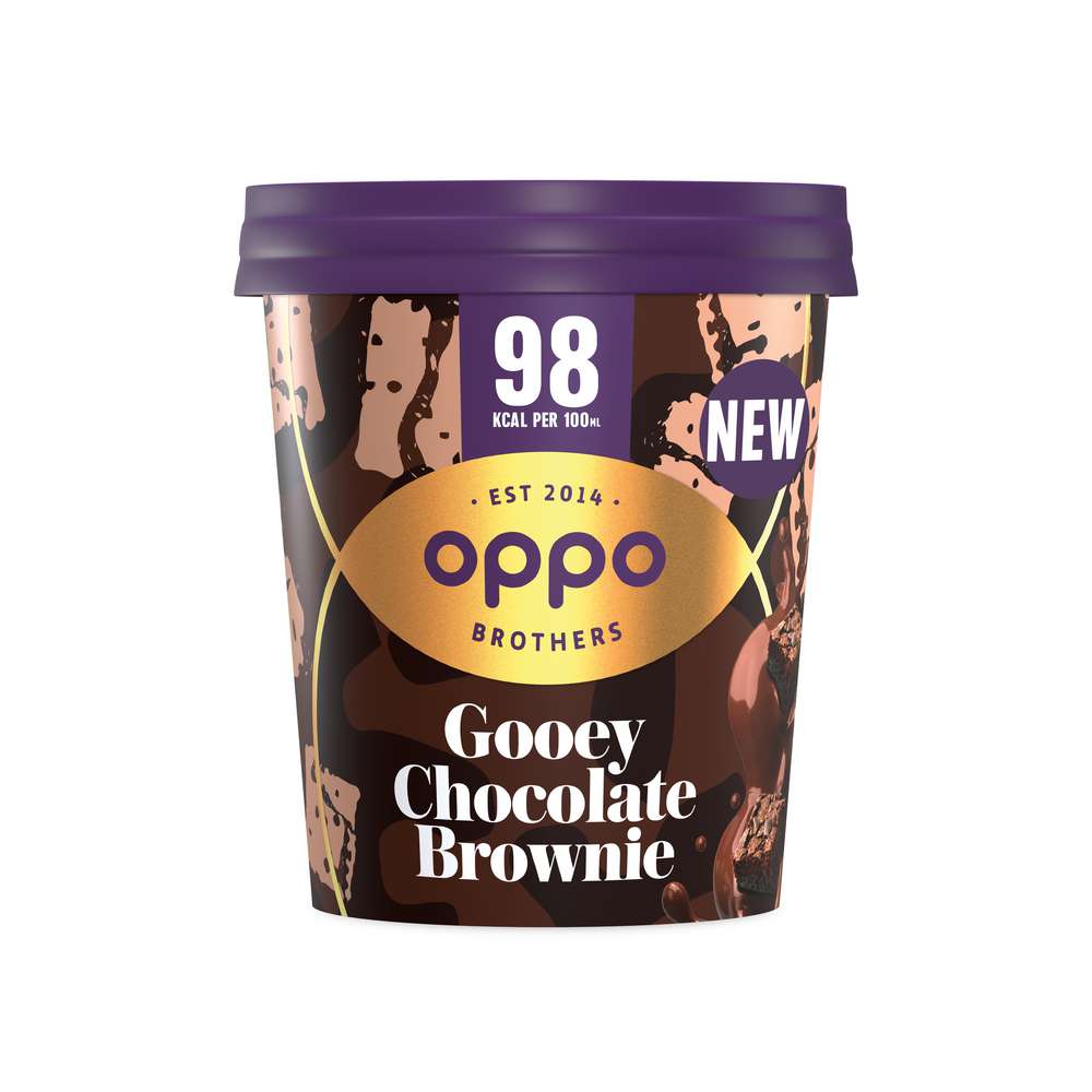 Produktabbildung Oppo Brothers Eis Double Chocolate Brownie