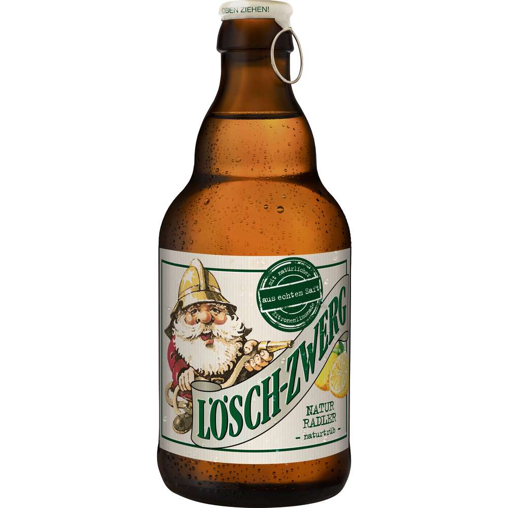 Produktabbildung Lösch-Zwerg Naturradler, trüb 2,6%