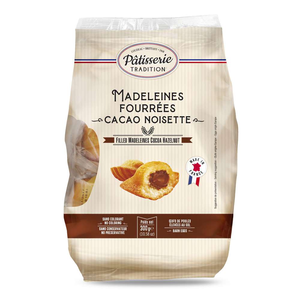Produktabbildung Patisserie Tradition Madeleines Noisette