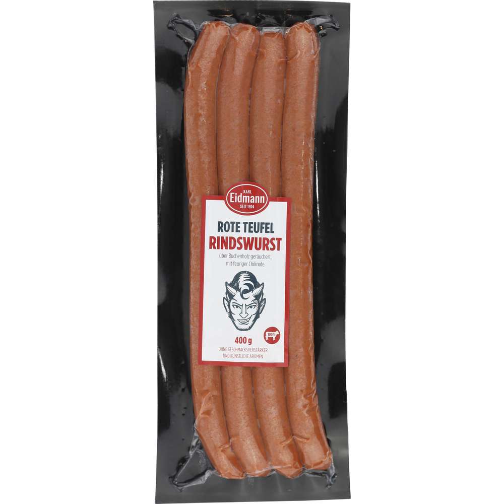 Produktabbildung Eidmann Rote-Teufel Rindswurst
