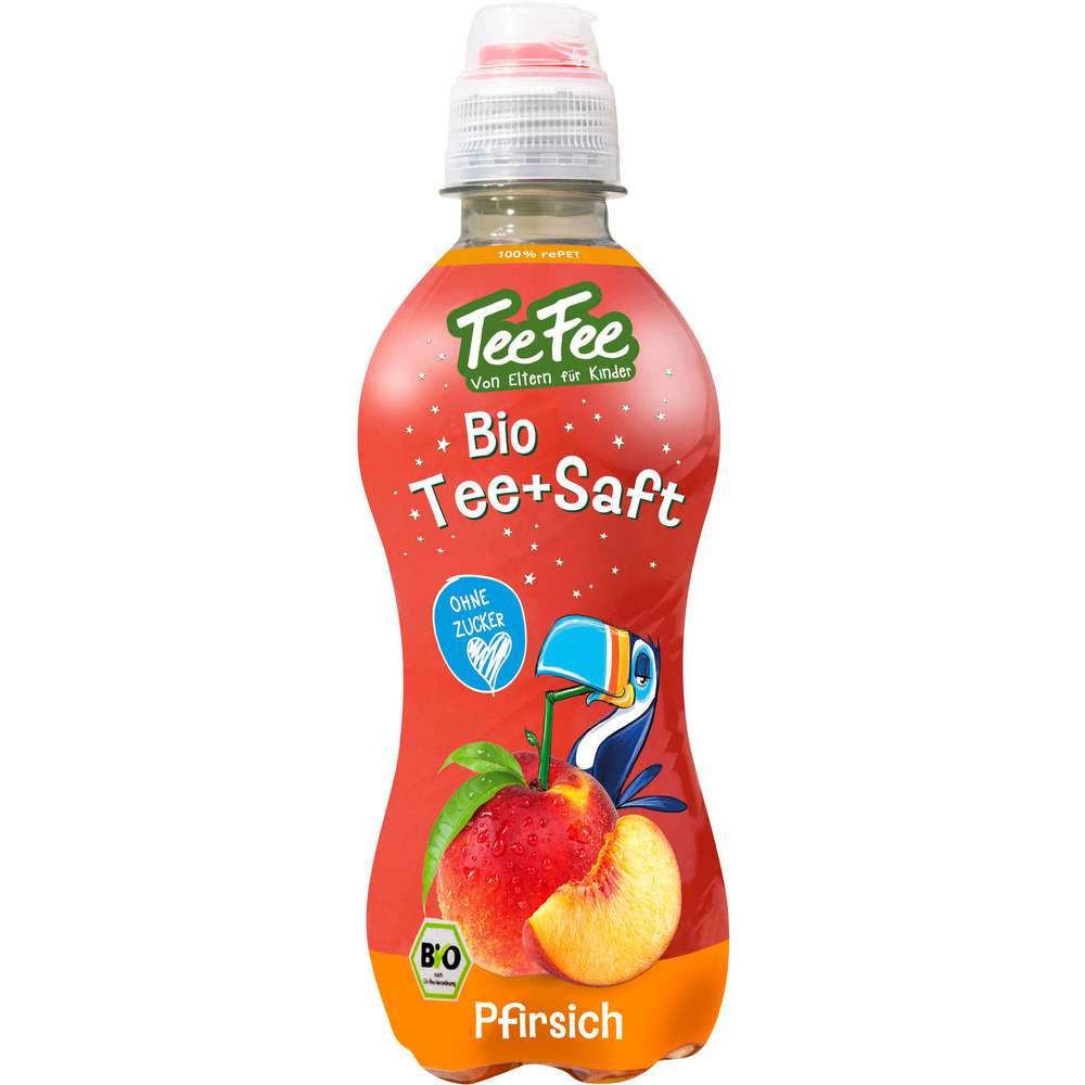 Produktabbildung TeeFee Bio Kindergetränk Tee & Saft, Pfirsich