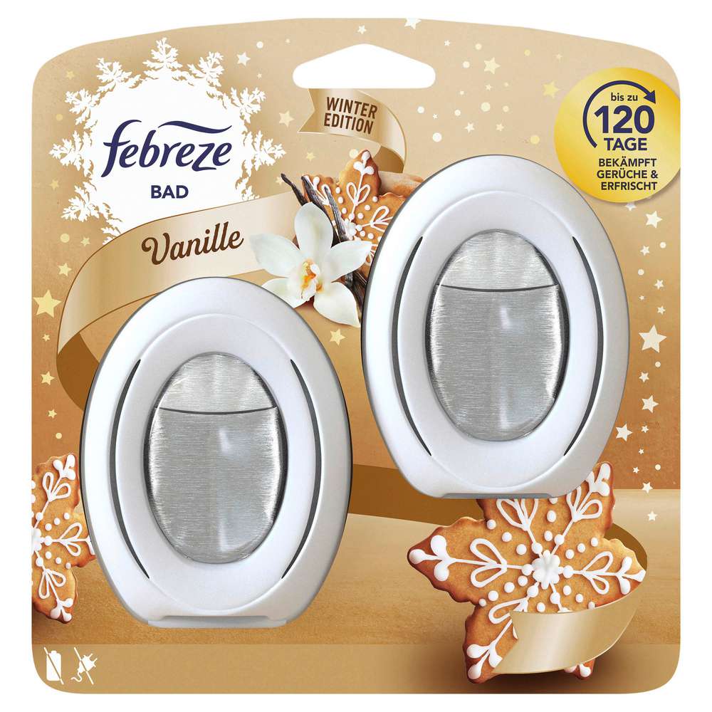 Produktabbildung Febreze Bad-Lufterfrischer Duo, Vanille