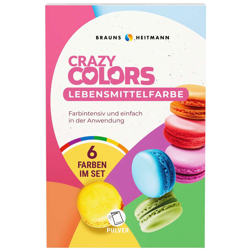 Produktabbildung Heitmann Crazy Colors Lebensmittelfarben