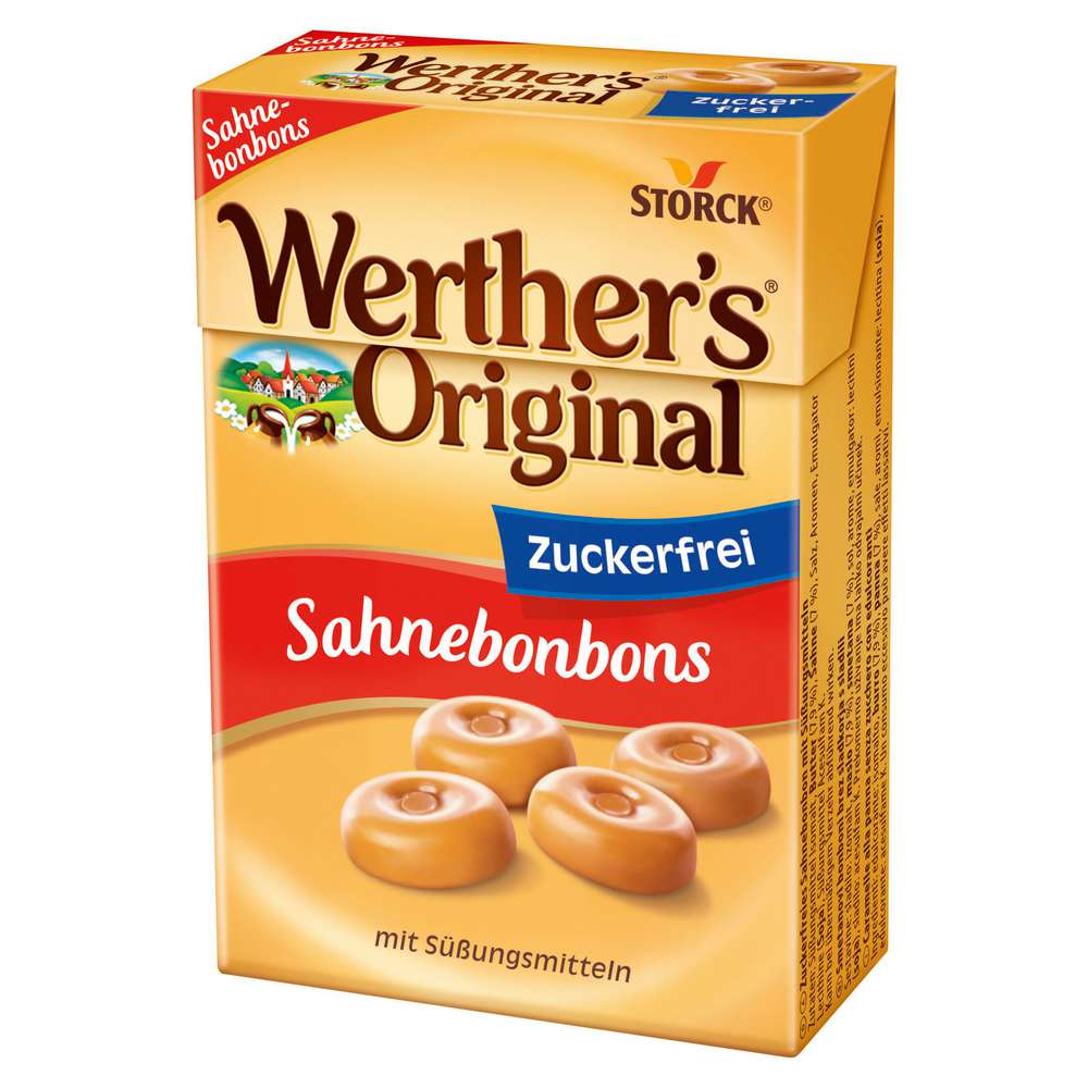 Produktabbildung Werther´s Original Karamell Bonbons Minis, zuckerfrei