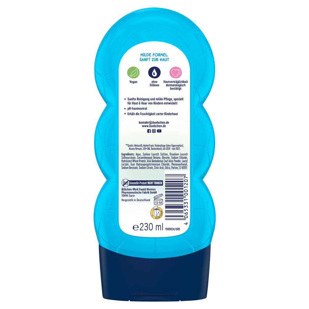 Produktabbildung Bübchen Kinder 2in1 Shampoo + Duschgel, Sportsfreund