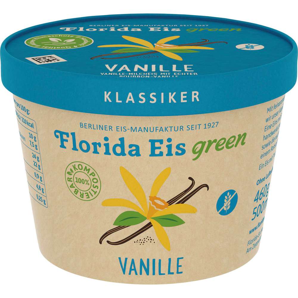 Produktabbildung Florida Eis Eis Vanille