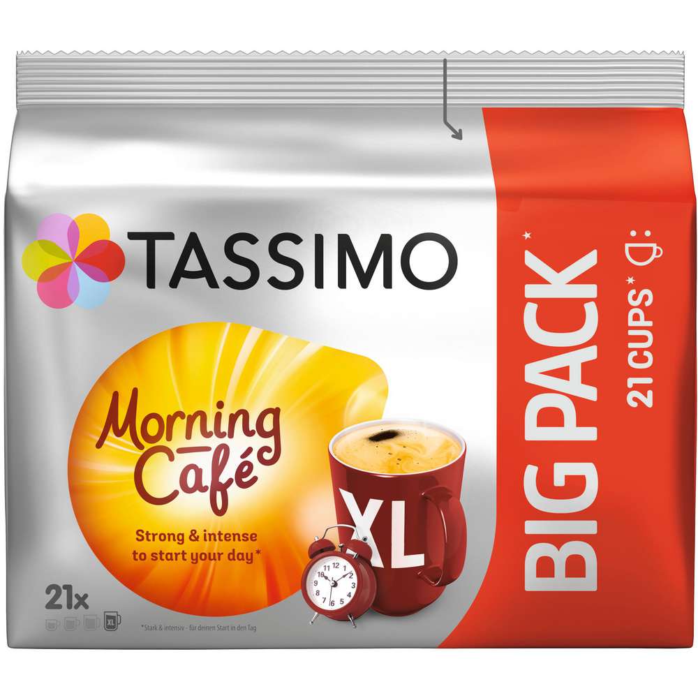 Produktabbildung Tassimo Kaffee Kapseln, Morning Caffé