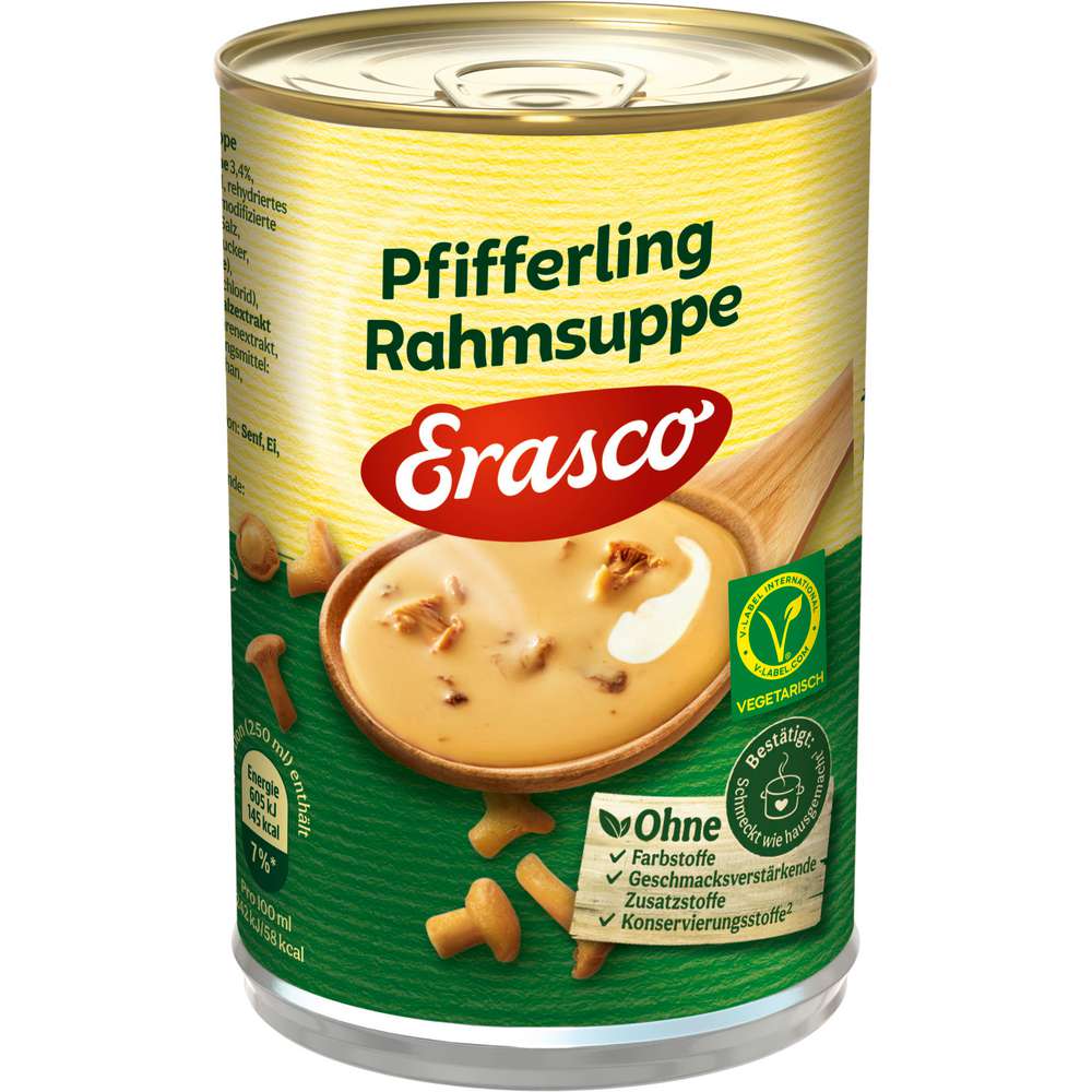 Produktabbildung Erasco Pfifferling Rahmsuppe
