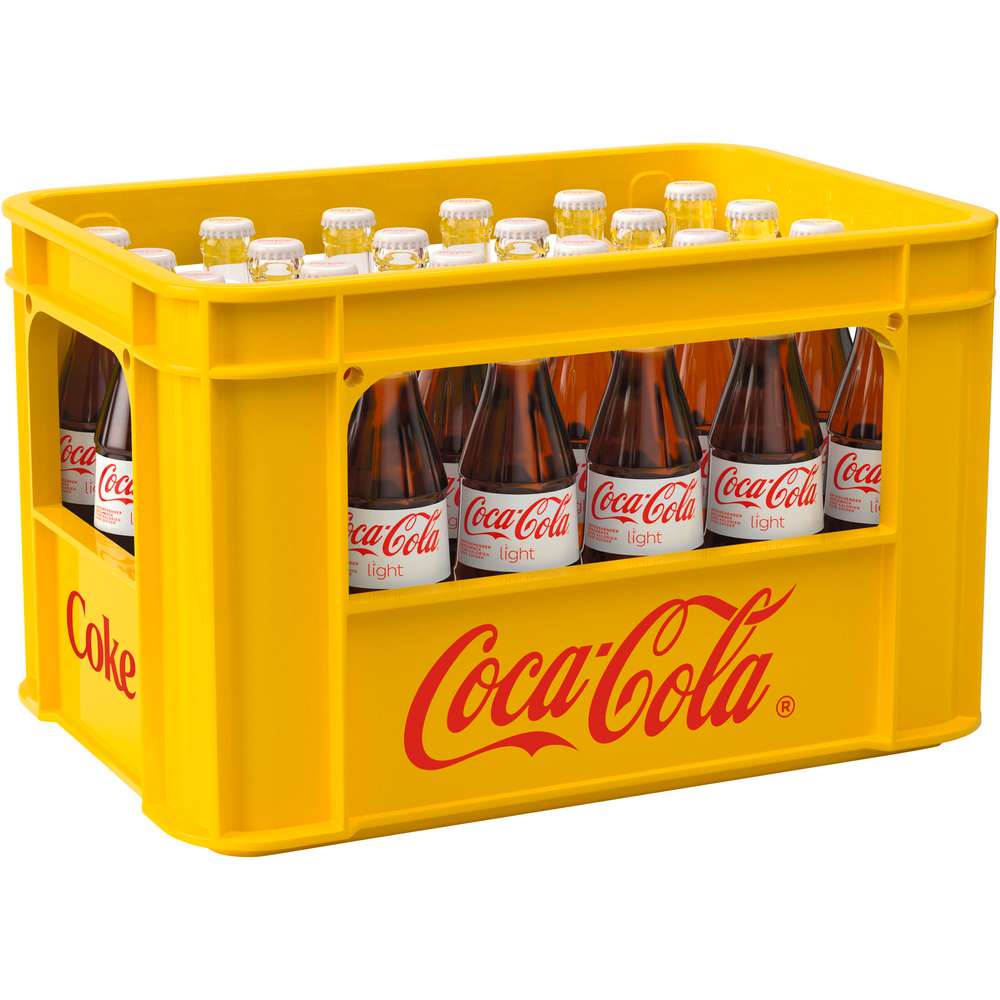 Produktabbildung Coca Cola Cola light, zuckerfrei (24x 0,330 Liter)