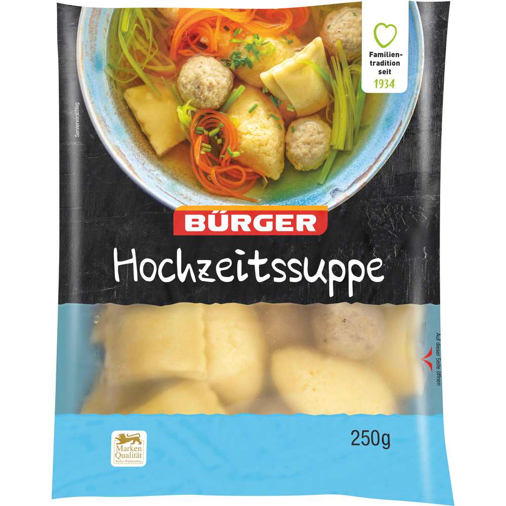 Produktabbildung Bürger Hochzeitssuppe