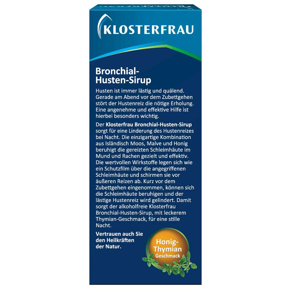 Produktabbildung Klosterfrau Broncholind Husten-Sirup