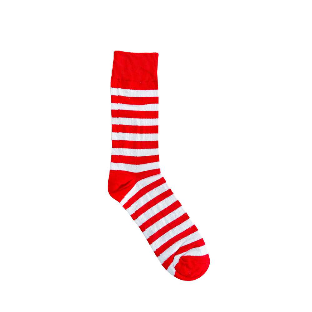 Produktabbildung keine Marke Socken rot-weiß