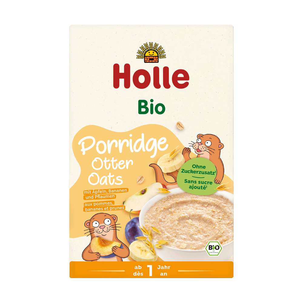 Produktabbildung Holle Bio-Porridge Otter Oats