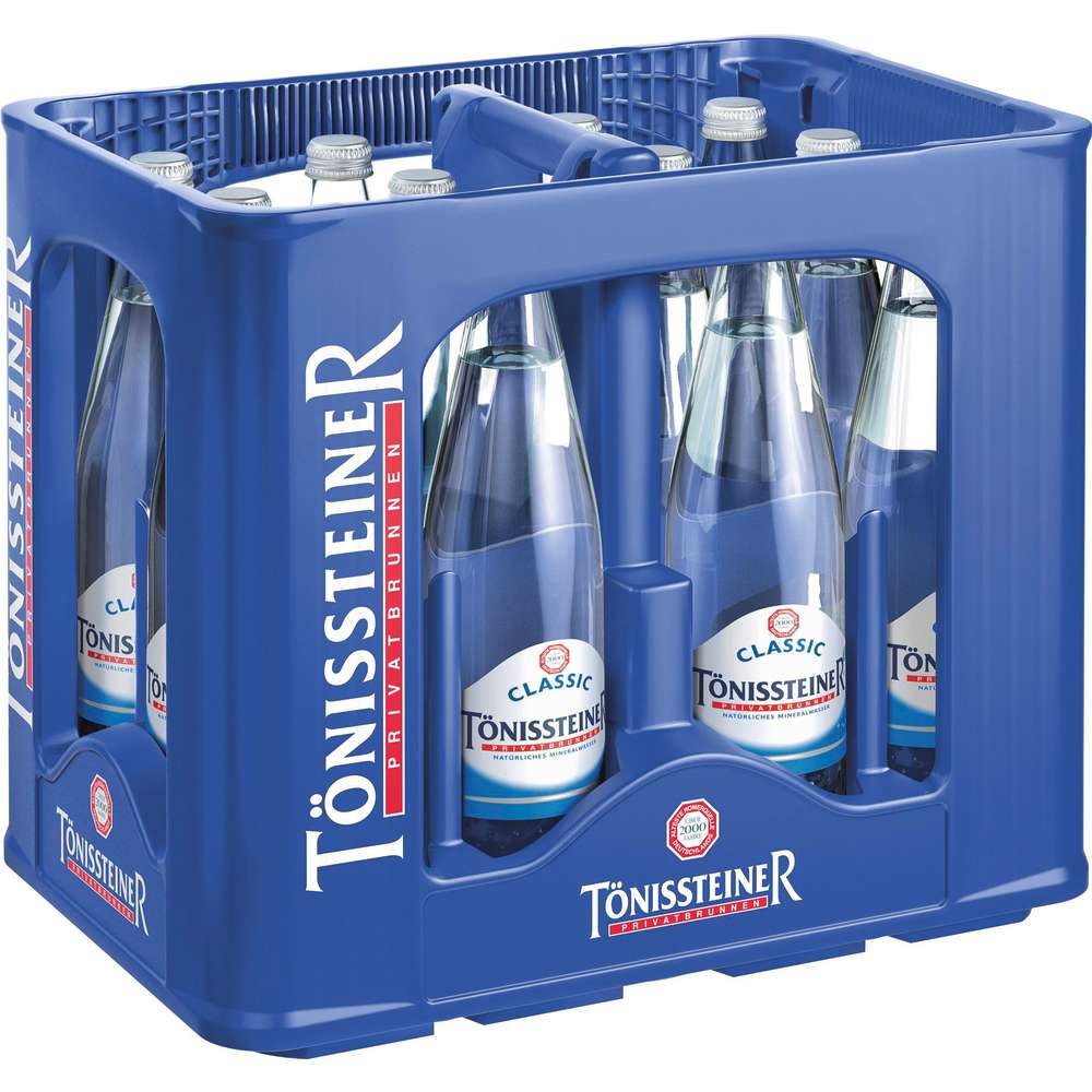 Produktabbildung Tönissteiner Mineralwasser, Classic (12x 0,750 Liter)