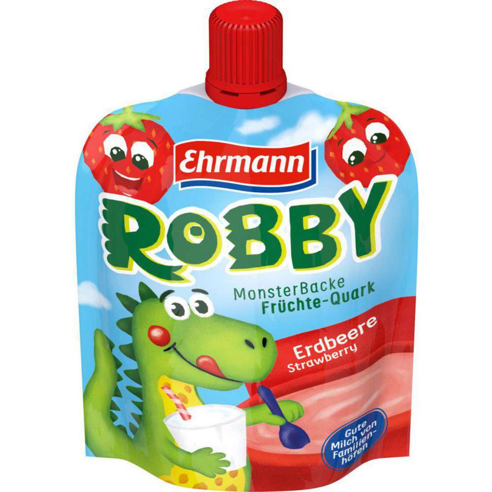 Produktabbildung Ehrmann Monsterbacke Fruchtquark, sortiert