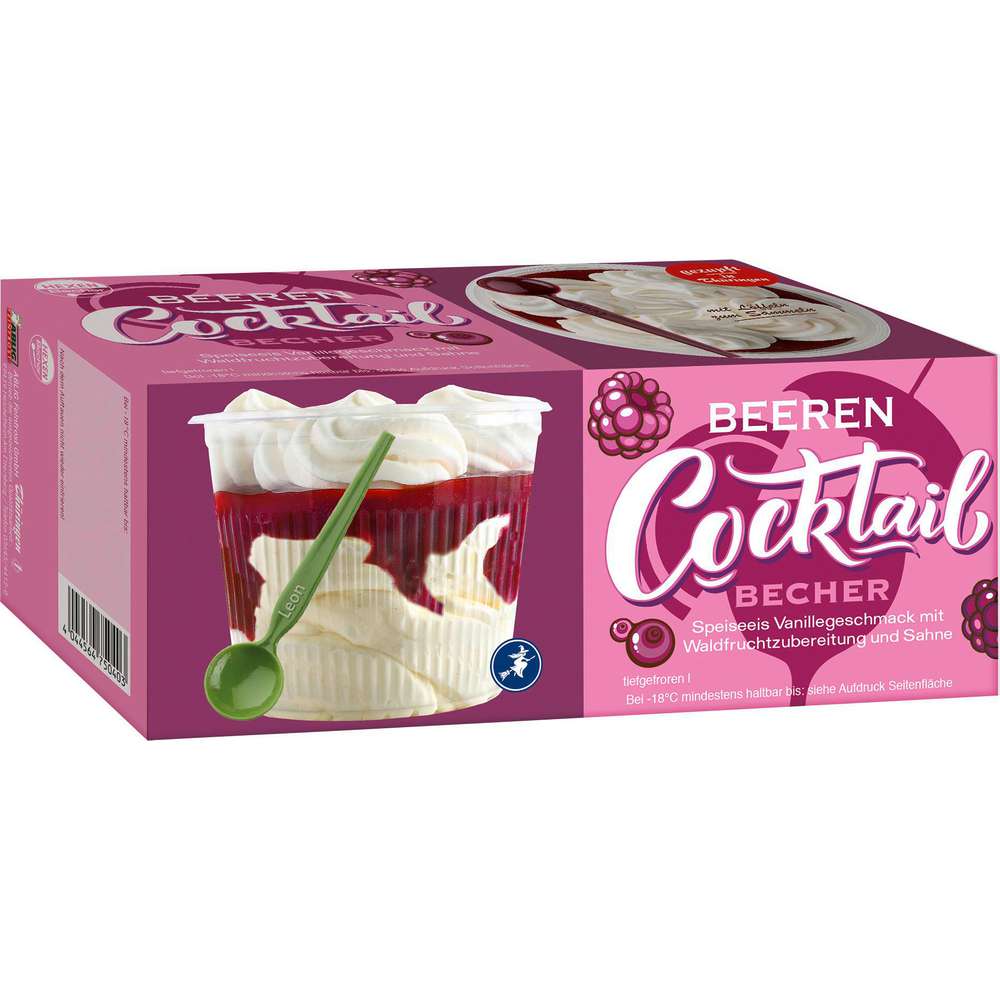 Produktabbildung Hexen-Eis Eiscreme, Beeren Cocktail