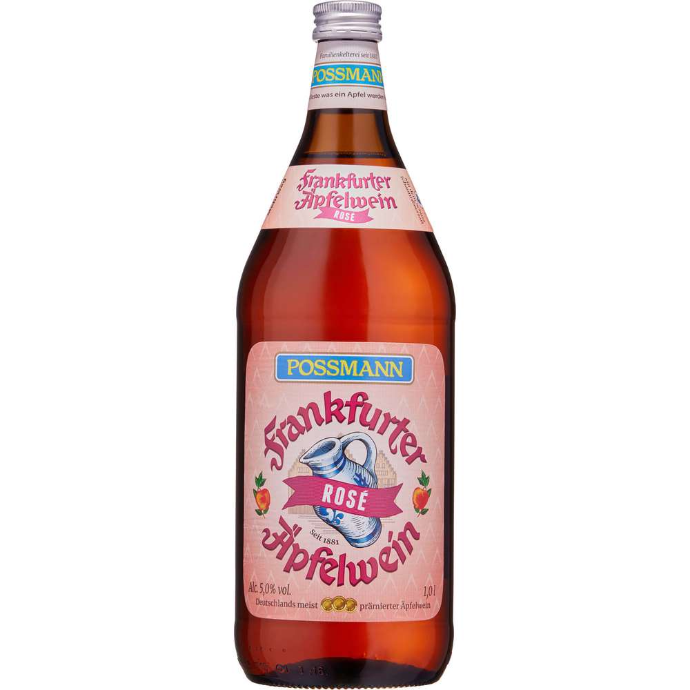 Produktabbildung Possmann Apfelwein Rosé 5%