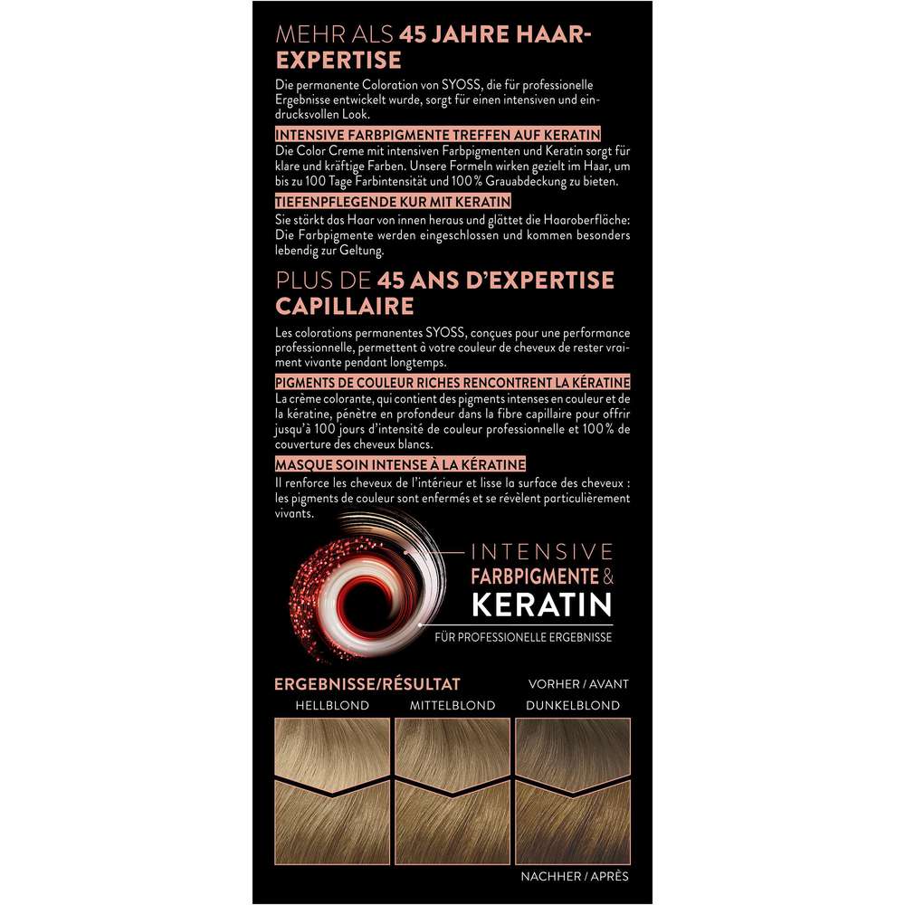 Produktabbildung Syoss Permanente Coloration Warmes Beigeblond 7_6